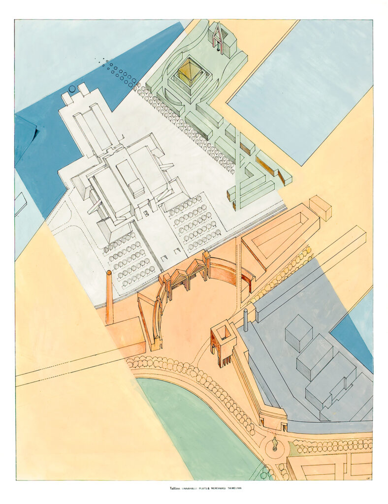 Linnahalli plats & Merepargi Taimelinn, Ignar Fjuk, 1982