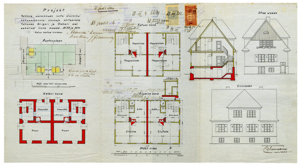 Apartment building commissioned by a tenants' association