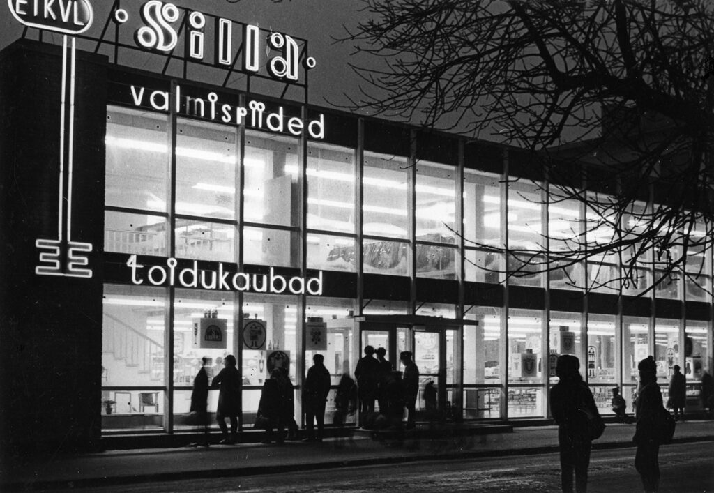 Shop "Silla" in Pärnu, photo by Rein Vainküla